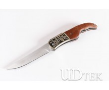 Steel carving pattern 0092 folding knife UD402254